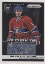 2013-14 Panini Rookie Anthology Prizm Update Auto Greg Pateryn #359 Auto 0m0