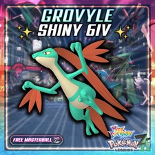 6IV Shiny Grovyle MEGA DIMENSION Legends ZA (Pokemon Legends Z-A)  DLC