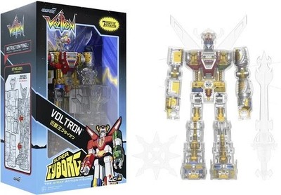 Super7 - Voltron - Super Cyborg - Voltron (transparent) - Actionfigur