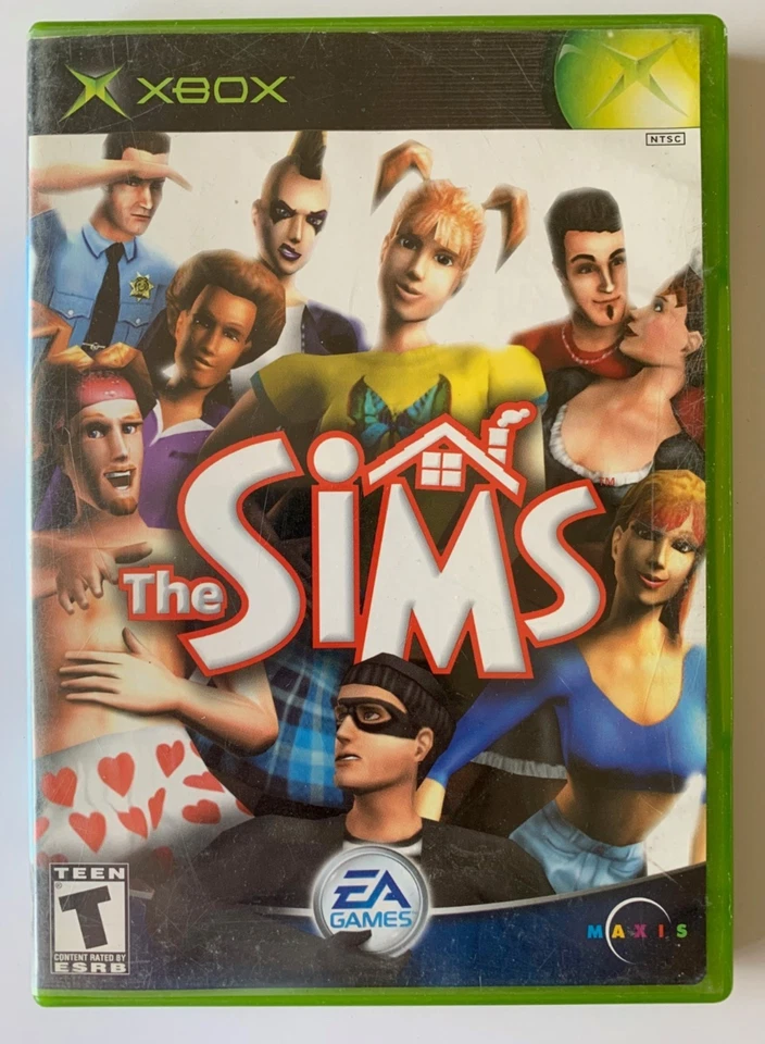 The Sims 2003 Microsoft original Xbox Game complete CIB tested & working - Image 4 of 4