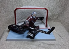 DAVID AEBISCHER 2005 McFarlane NHL Hockey Series 10 Goalie Figure & Accessories