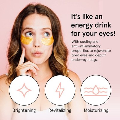 Collagen 24K  Anti-Wrinkle Eye Masks Moisturizing, Hydrating 60 count
