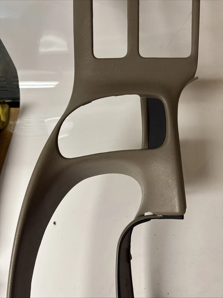 Cuadro de instrumentos Chevy Astro GMC Safari 1996-2005 bisel radio moldura OEM gris Foto 3 de 4