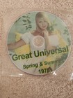 Great Universal 1978 Mail Order Catalogue DISC PDF