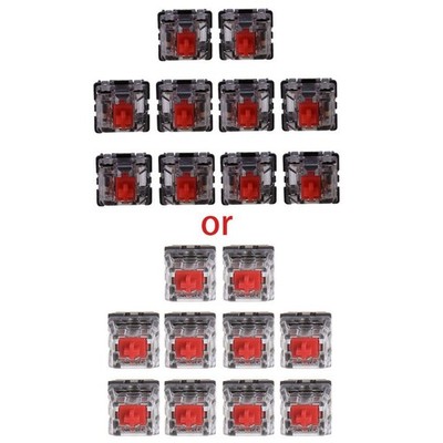 10 Pieces Red Switches for Cherry MX Keyboard Tester Kit Mechanical Keyboard
