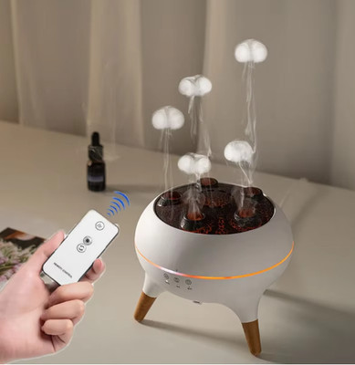 Dynamic Jellyfish Air Humidifier 250ml Essential Oil Diffuser Remote Control Bed