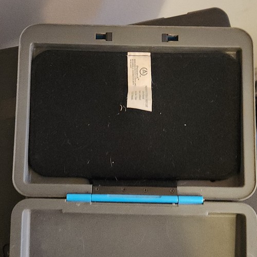 Nintendo Blue Hard Plastic Travel Carrying Case for Nintendo DS Console - Afbeelding 4 van 5