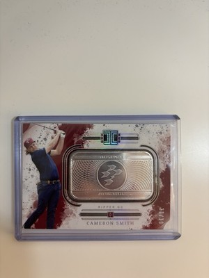 Cameron Smith Panini Impeccable 1 Troy Ounce Silver Bar 22/30