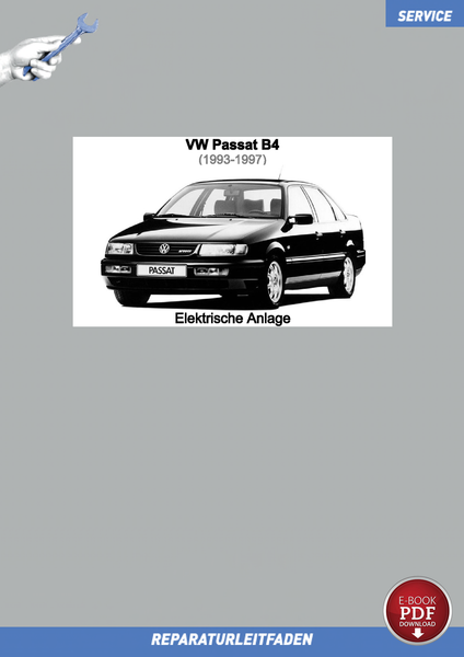 PDF VW Passat B4 1993-1997 Reparaturanleitung Elektrische Anlage-image