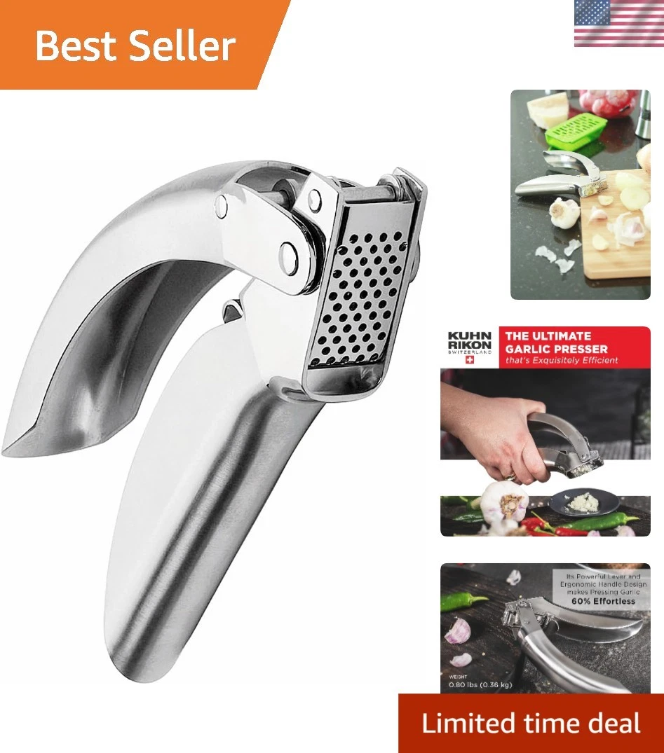 Effortless Garlic Crushing with Epicurean Stainless Steel Garlic Press - 6.5"x1"
Opens in a new wind