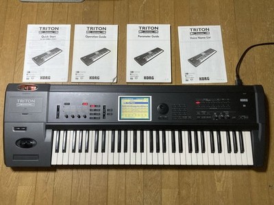 Korg Triton Extreme 61 Key Synthesizer Workstation Valve Force Working Condition