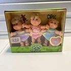 Cabbage Patch Kids Sing 'n Go Triplets Doll Playset Girl Dolls Blonde Hair New!
