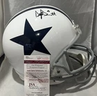 Dak Prescott Autographed Signed Throwback Dallas Cowboys Full Size Helmet JSAW