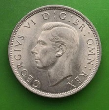 1948 George VI Half Crown Coin #2011c