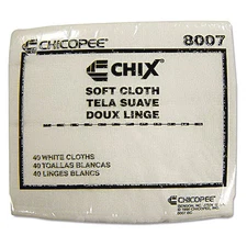 Chix 8007 Soft Cloths,  13 X 15, White, Pk1200