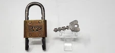Vintage Safe Master Lock?   Padlock  w/  Key