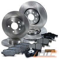 Bremsscheiben + BremsbelÄGe BremsklÖTze Vorne + Hinten FÜR Opel Zafira B