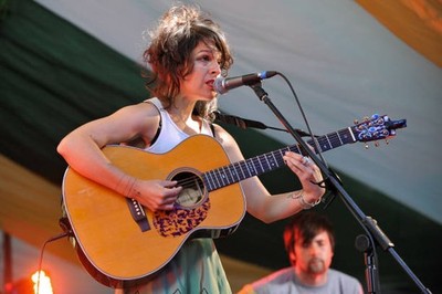 Jesca Hoop performs day three of Latitude Festival 2010 at Henham - Old Photo 1