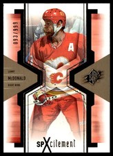 2006-07 SPx SPxcitement Lanny McDonald 093/999 Calgary Flames #X14