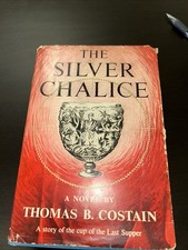 The Silver Chalice 1952 1st Edition Hardcover Book Club  With Jacket
