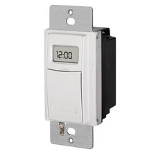 Intermatic ST01 7-Day Programmable In-Wall Digital Timer for Lights & Appliances