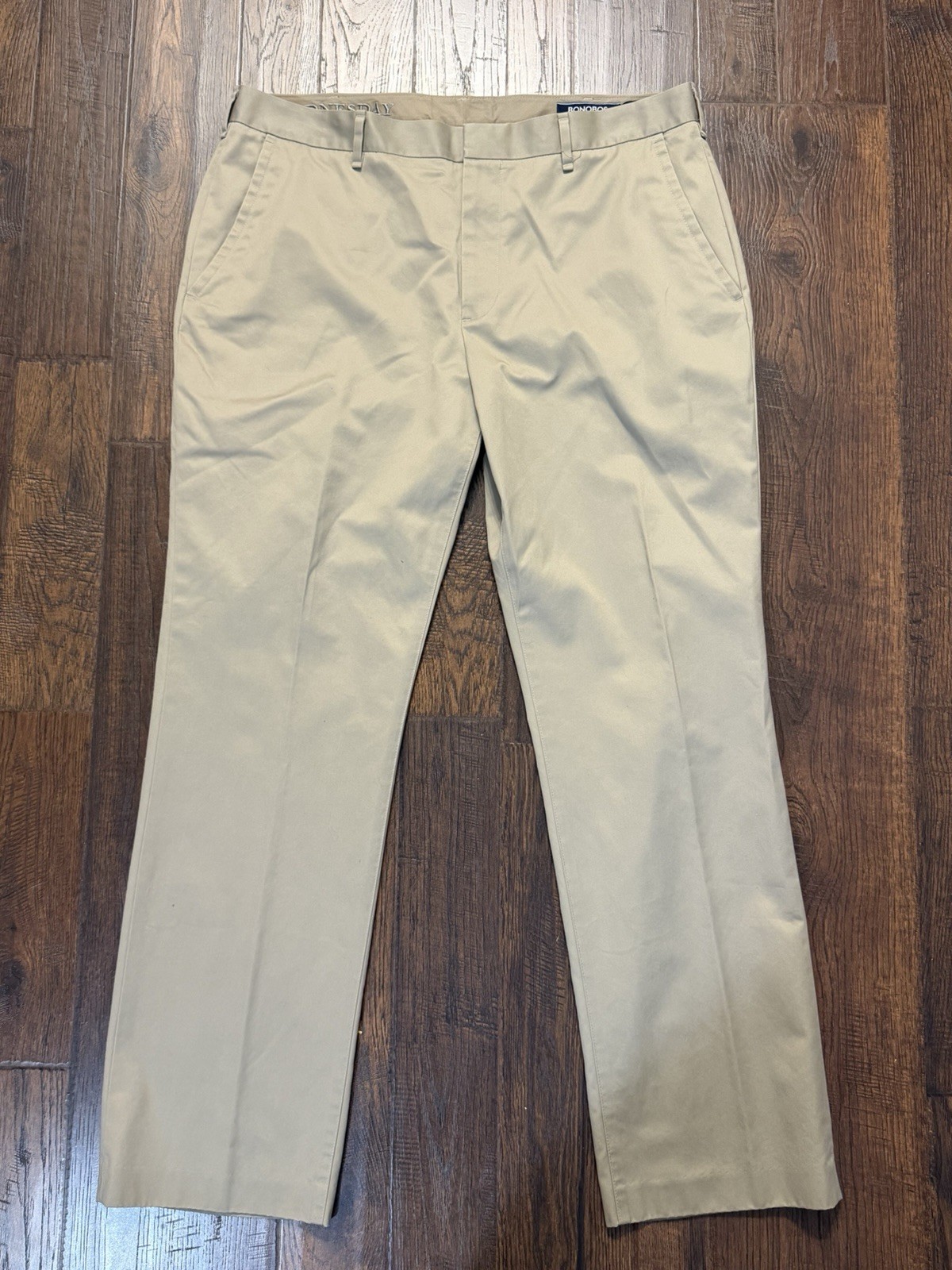Bonobos Weekday Warrior Dress Pants Mens 36x30 Wednesday Straight Fit Chino