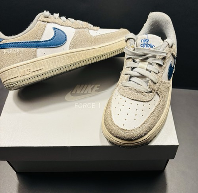 #ad #ad Nike Force 1 LV8 PS Light Smoke Grey Marina White DH9788‑01 Kids Shoes Size 11c $52.99