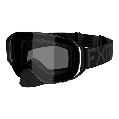 FXR Ride X Spherical Snow Goggle Magnetic-Connect Anti Fog Scratch Black Ops
