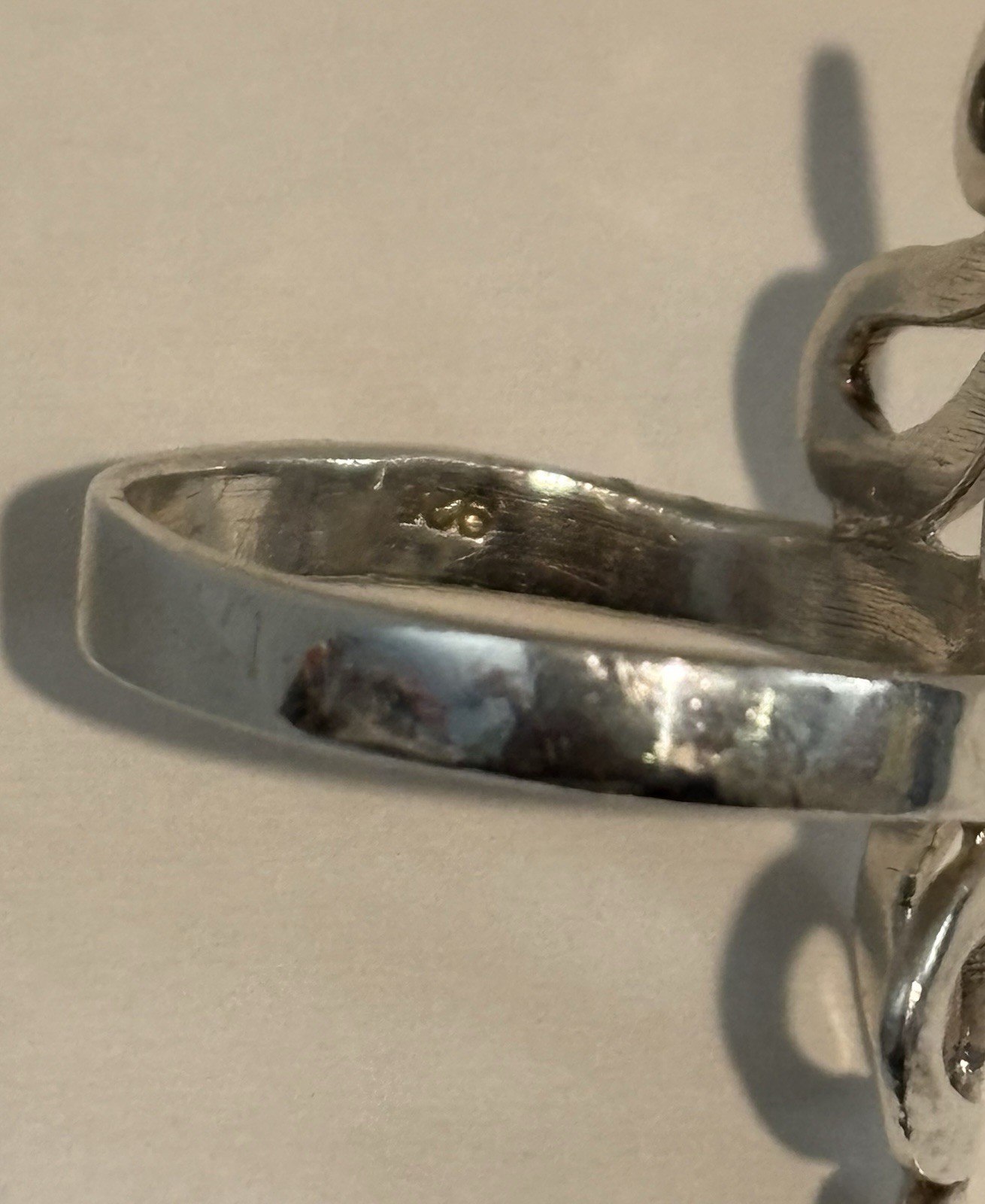 Adjustable 925 Sterling Silver Double Whiplash Sn… - image 7