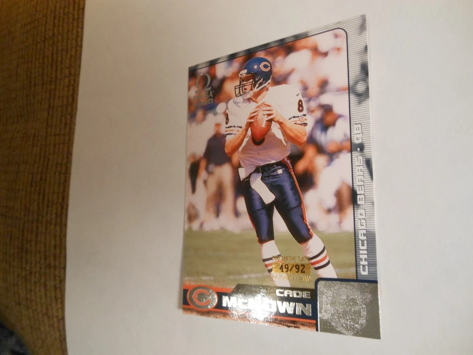 2000 Pacific Omega #28 Cade McNown 49/92 Rare SP - Image 2 of 4