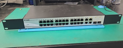 D-Link DES-1210-28 28-Port Smart Managed Switch 10/100 + 2 Gigabit SFP Ports