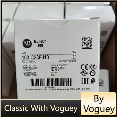 NEW~ Allen Bradley   IEC 100-C23EJ10 STANDARD CONTACTOR 23 AMP 24VDC US