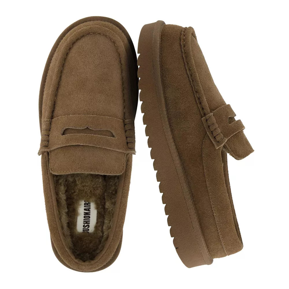 CUSHIONAIRE Ollie Cozy Genuine Suede Clogs for Women Comfortable Slip-On 12290₽