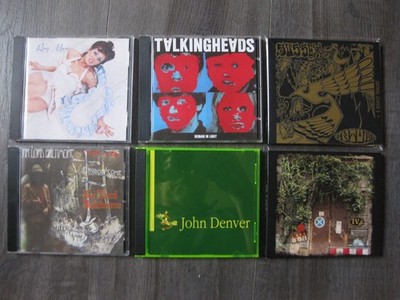6 x CD Sammlung Talking Heads/ Roxy Music/US Rails/John Denver/Lord Baltimore