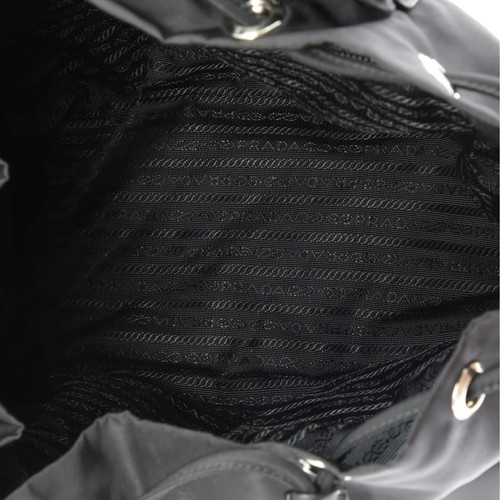 Prada Double Front Pocket Backpack Tessuto Medium - Picture 5 of 8