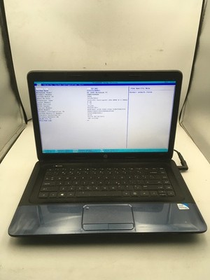 HP 2000 2B59WM - BOOTS TO BIOS - INTEL PENTIUM B960 - 4GB RAM - READ DESC - BB