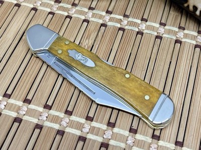 Case XX USA 2026 Smooth Antique Bone 58186 Mini Copperlock Pocket