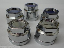 1984-1996 C4 Corvette Lug Nut Cover Set-chrome