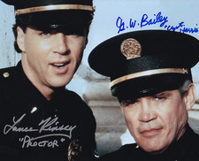 BAILEY KINSEY signed autograph 20x25cm POLICE ACADEMY in person autograph COA