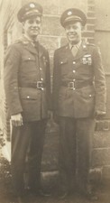 March 1944 WWII U.S. ARMY SOLDIERS POSING Vintage PHOTO N1