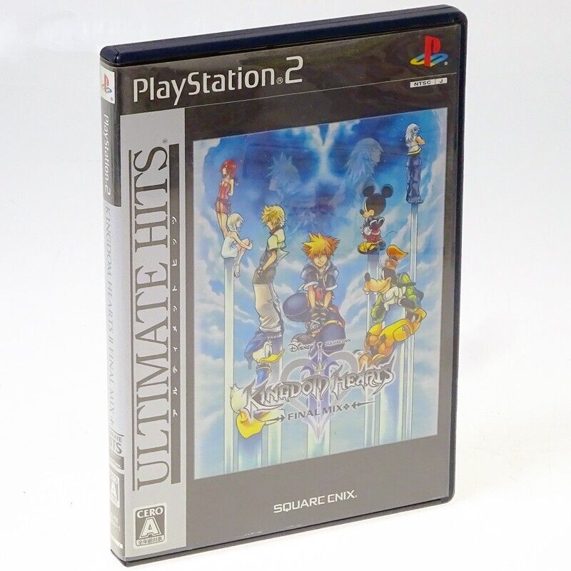 PS2 Kingdom Hearts 2 II Japan Import SQUARE Sony Playstation 2