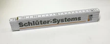 New ADGA Folding rule (2m / 78.5'') - Schluter Systems Advertising - German