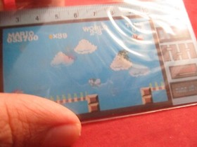 Super Mario Bros. Nintendo Famicom 1985 World 2-3 Lenticular Ruler