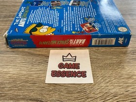 The Simpsons Bart vs. The Space Mutants Nintendo NES Complet PAL FRA