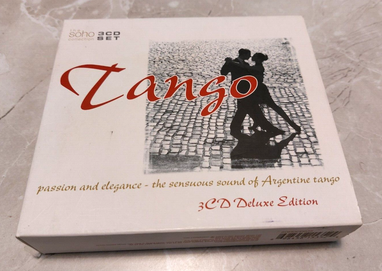 TANGO ~ 3 X CD DELUXE EDITION SENSUOUS SOUND OF ARGENTINA EXCELLENT 52 TRACKS