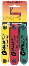 Bondhus 12533 Fold-Up Torx Key Set: 24 Pieces Torx T9 to T40