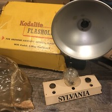 Kodak Kodalite Flasholder For Brownie Hawkeye Camera Original Box Tag Cover 91F