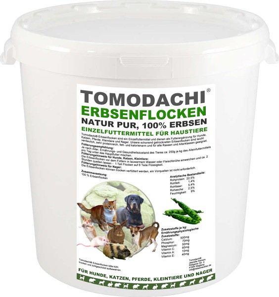 Erbsenflocken Hund Barf GemüSe DiäTkost Proteinreich Fettarm Verdauung Hund 2Kg-image