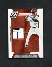 2005 Donruss Zenith Preston Wilson  ZB-23 ~ Jersey Patch Card ~ Colorado Rockies