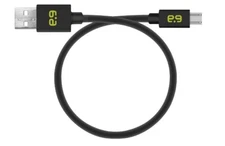 PureGear 9 inch Micro-USB Charge/Sync Cable - Black (61320PG)